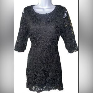 Audrey 3+1 Open Back Lace Dress